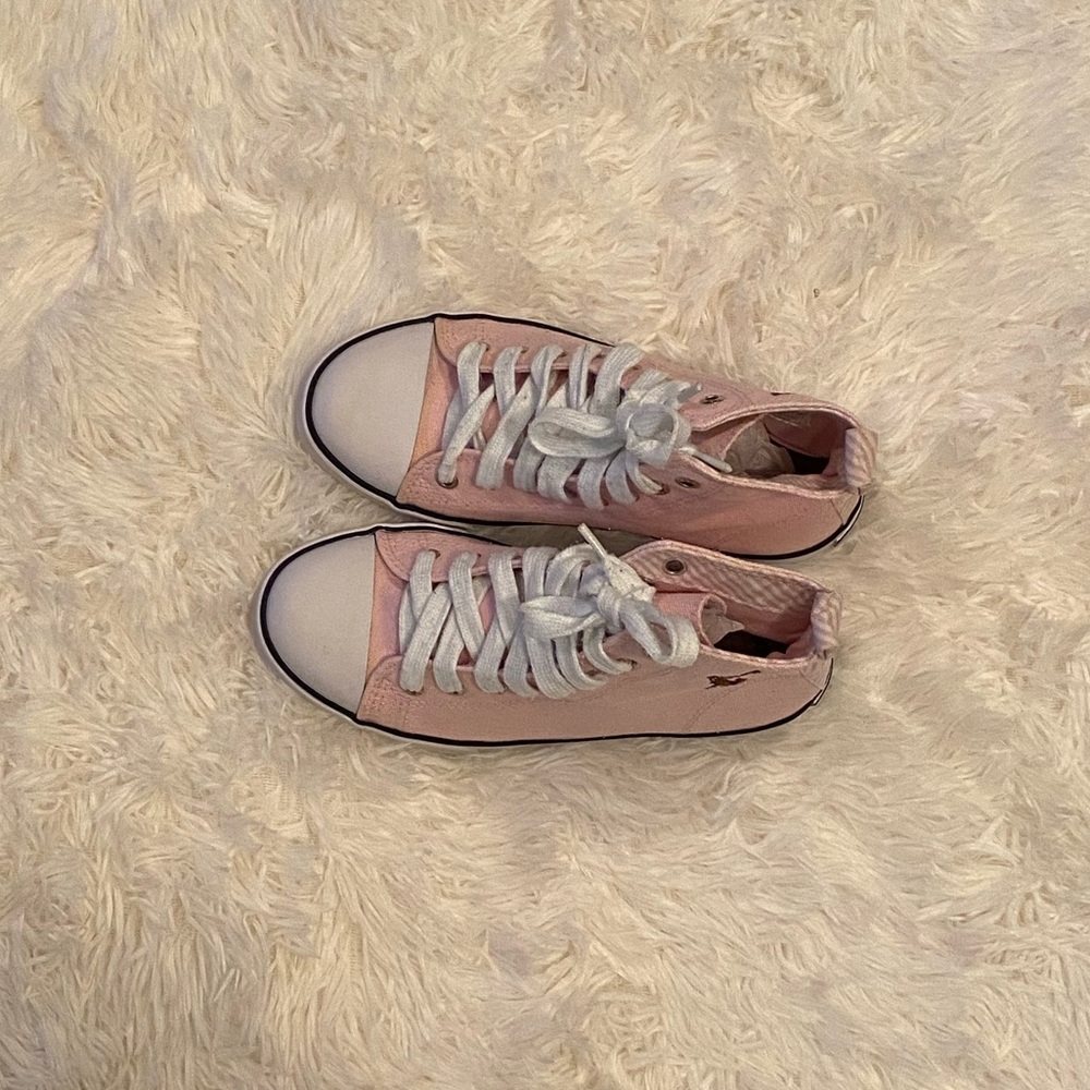 Polo Ralph Lauren Pink High-Top Sneakers -  2 Sizes Available - US 11 & 2